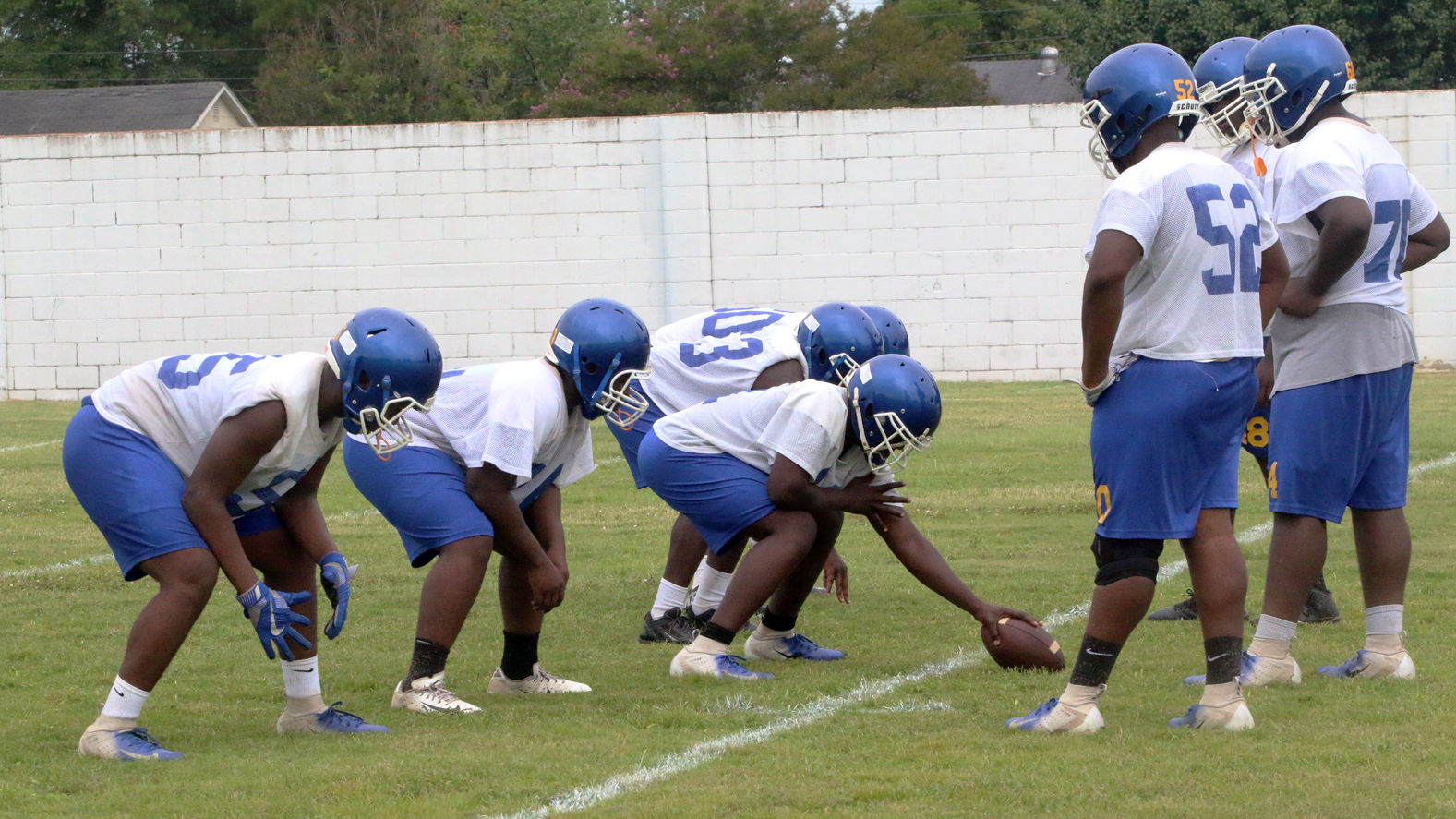 Lake City High School Football Practice